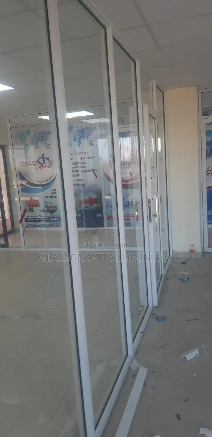 Double Glazed Office Partition