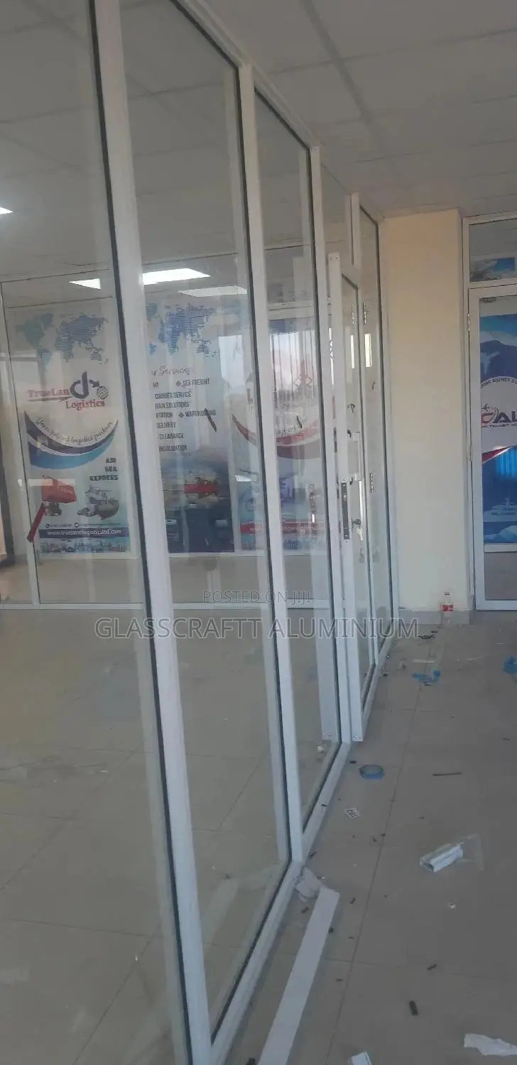 Double Glazed Office Partition