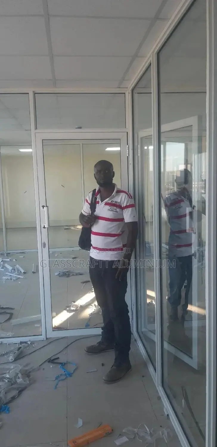 Double Glazed Office Partition