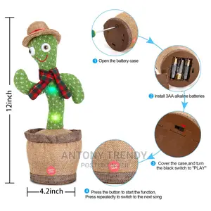 Unexpensive Talking Dancing Cactus Toy