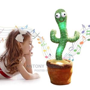 New Singing Cactus Toy With Charger Bluetooth - thumbnail 2