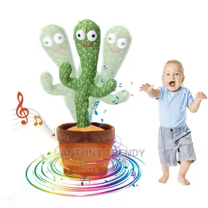 Kids Dancing Talking Cactus Toys for Baby Boys and Girls