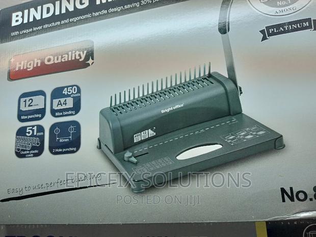 Binder Machine Very Good and Efficient. - main view