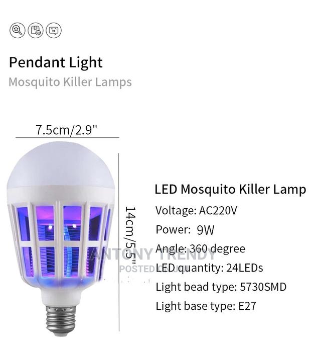 Advanced Mosquito Killer Bulbs - main view