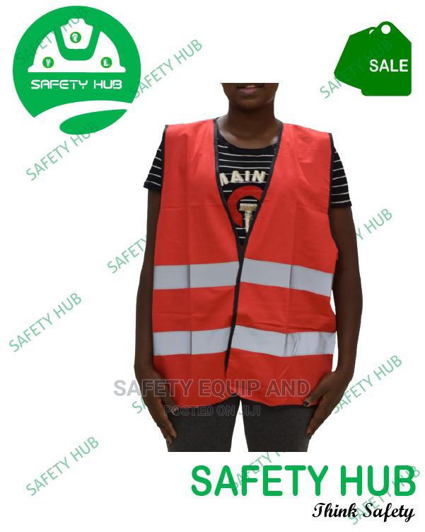 Buy Red Reflector With Silver Reflective Stripes