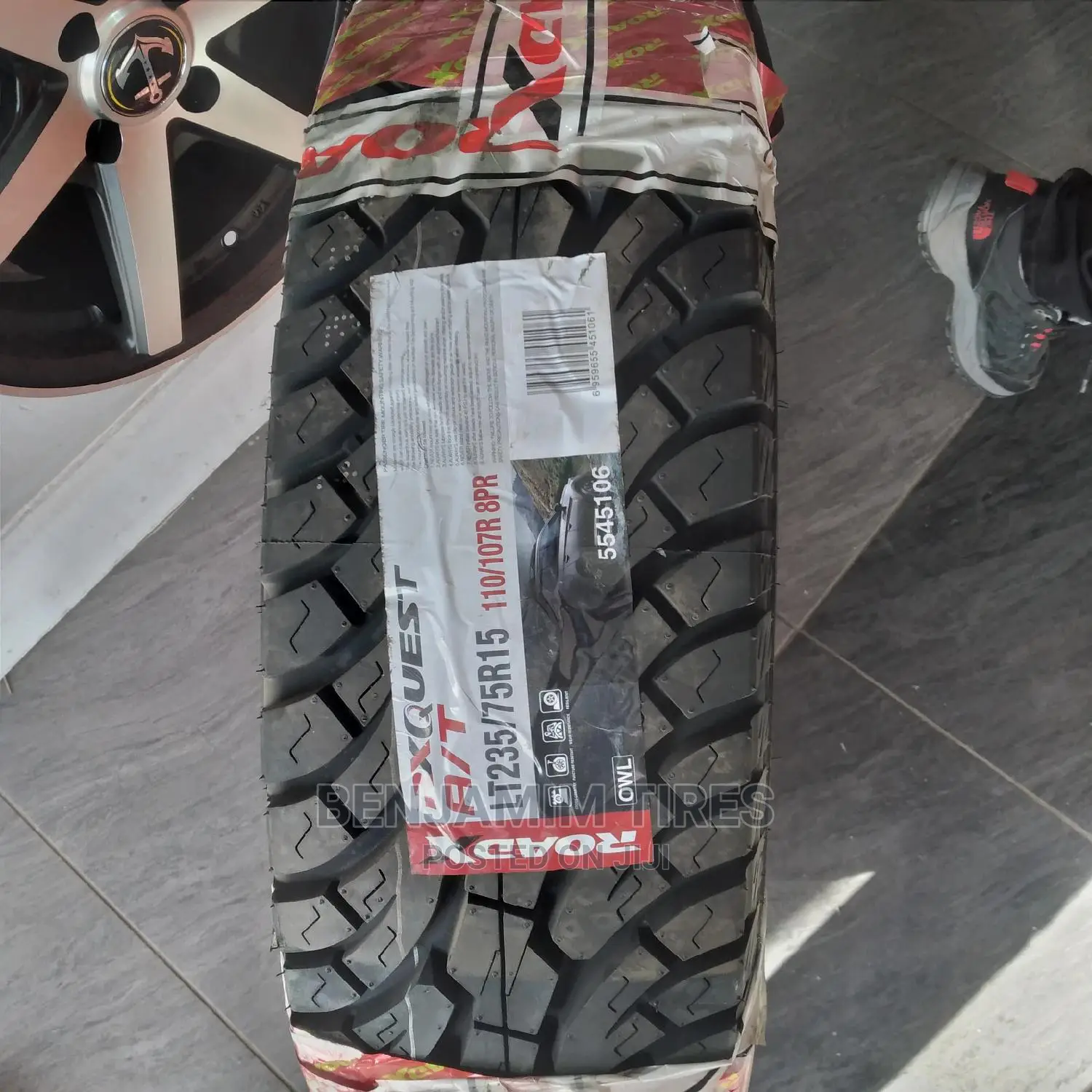 Roadx Tires Sizes 235/75r15 All Terrain 8ply Rating.