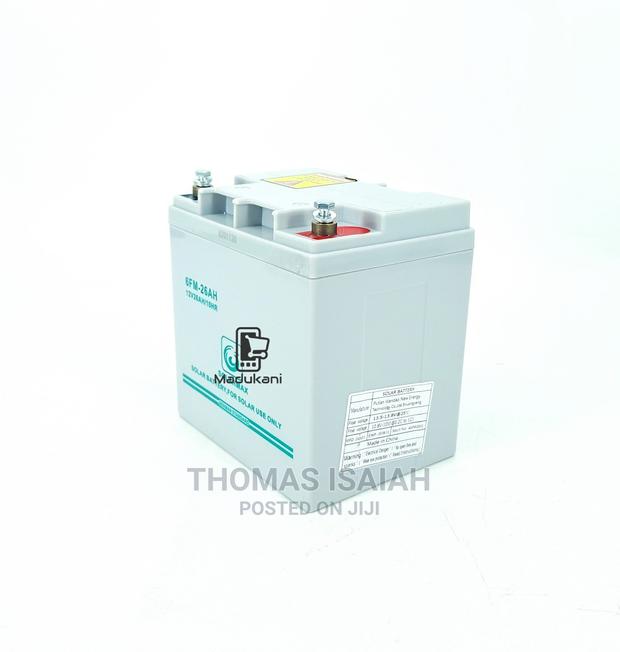 12V 26AH Maintenance Free Deep Cycle Solar Battery With Butt