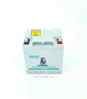 12V 26AH Maintenance Free Deep Cycle Solar Battery With Butt