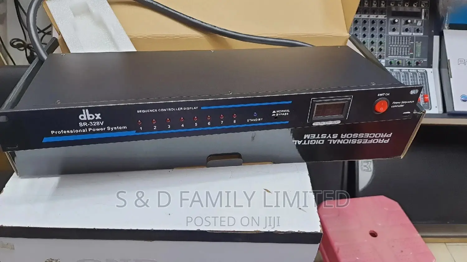 Dbx Sr 328V Power Sequencer