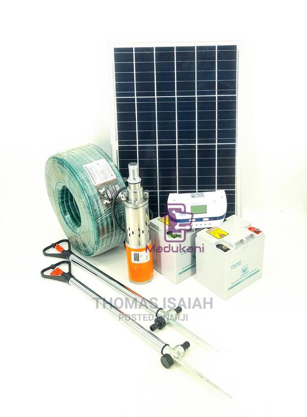 3FMD24 Solar PUMP AND BATTERY Complete Solar Irrigation Kit - main view