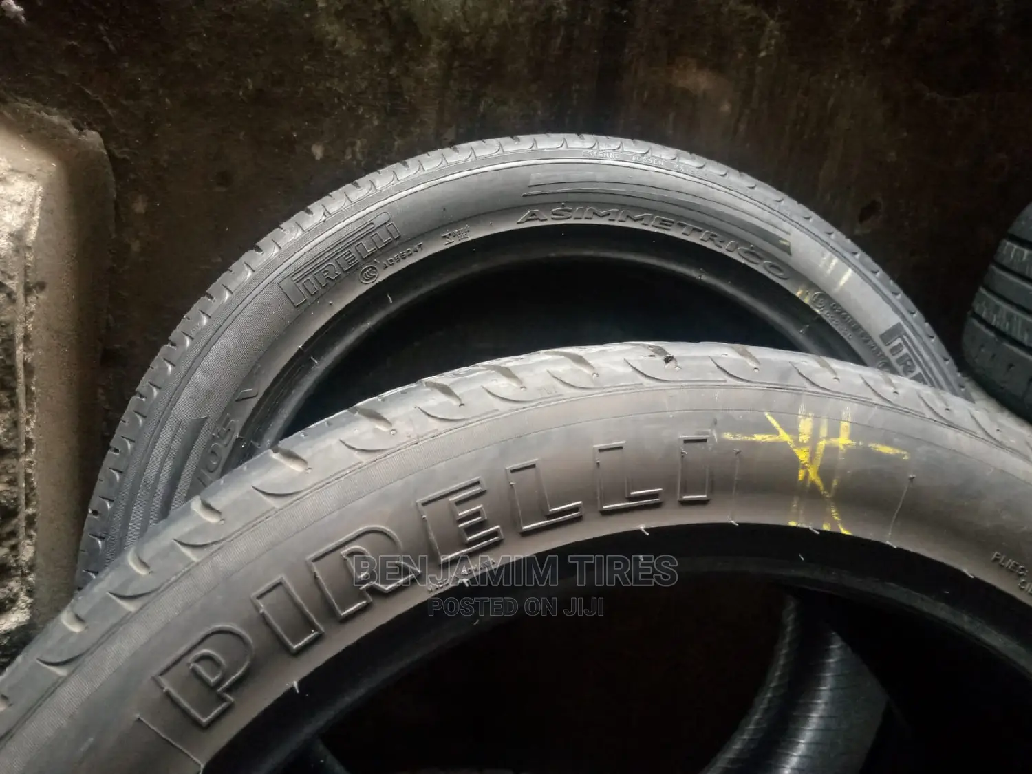 Second Hand Tires Firrelli Make Sizes 255/45r20.
