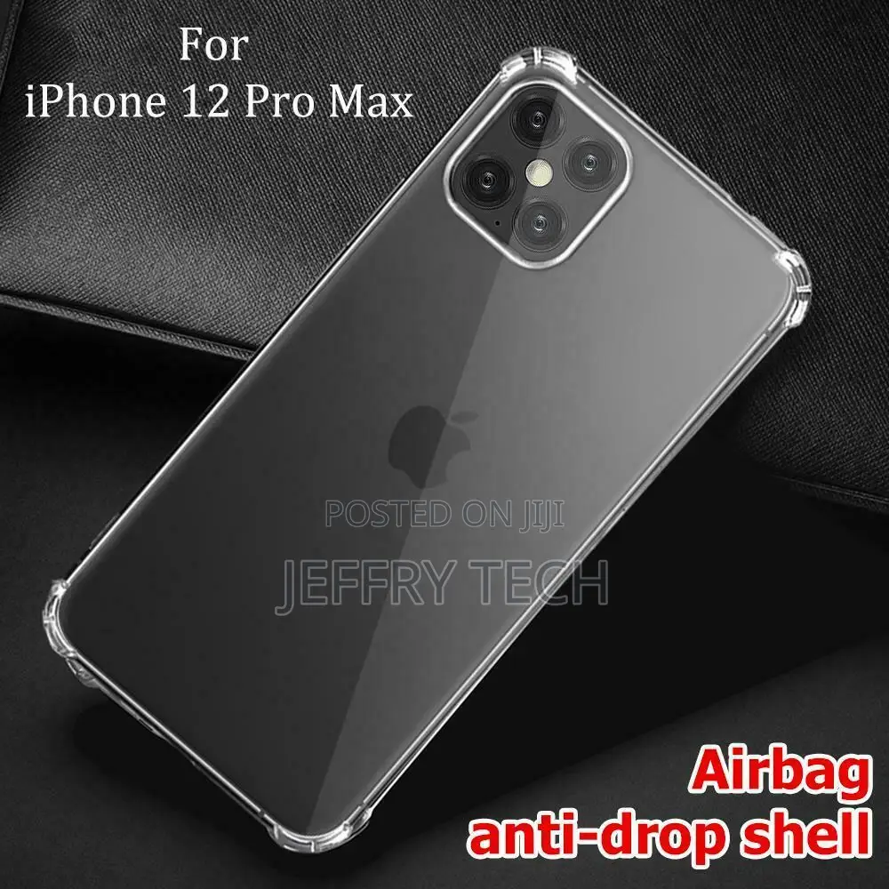iPhone 12 13 Pro Max Mini Clear Case / Tempered Glass Scree