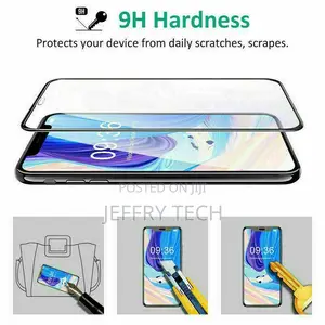Tempered Glass iPhone X,Xs,Xr,11 Pro Max 9D Curved Full Cove