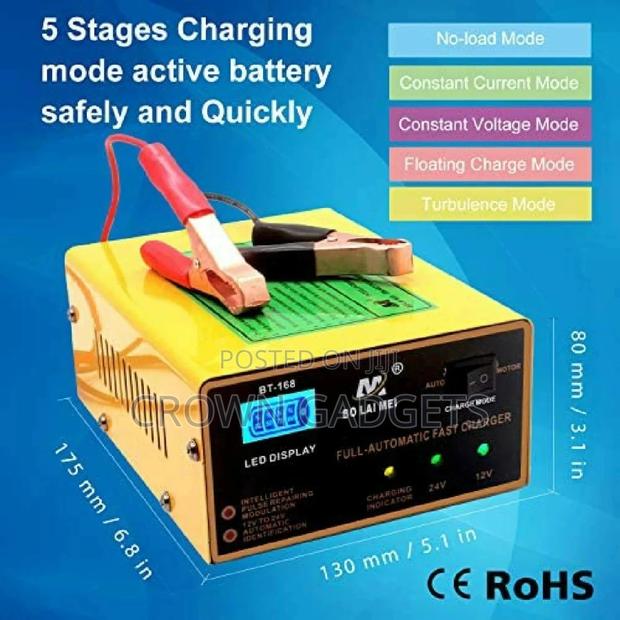 Blm Automatic Car Battery Charger - main view