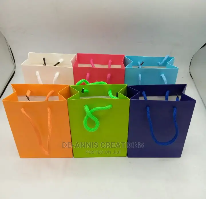 Coloured Gift Bags