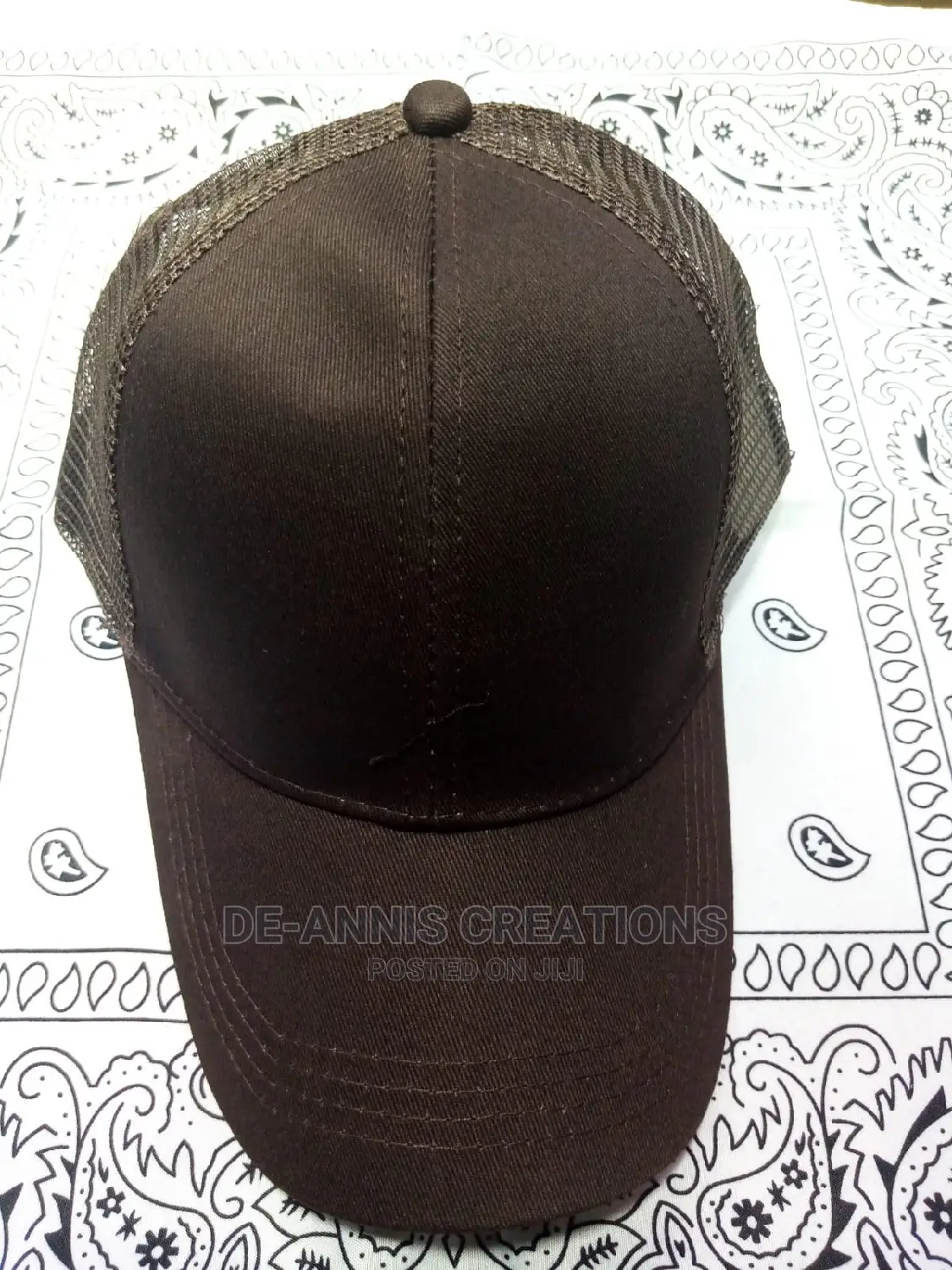 Brown Mesh Caps