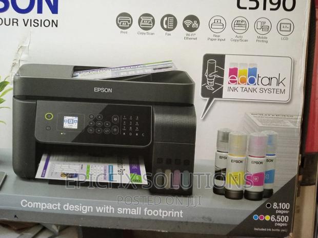 L5190 EPSON Printer Papered - main view