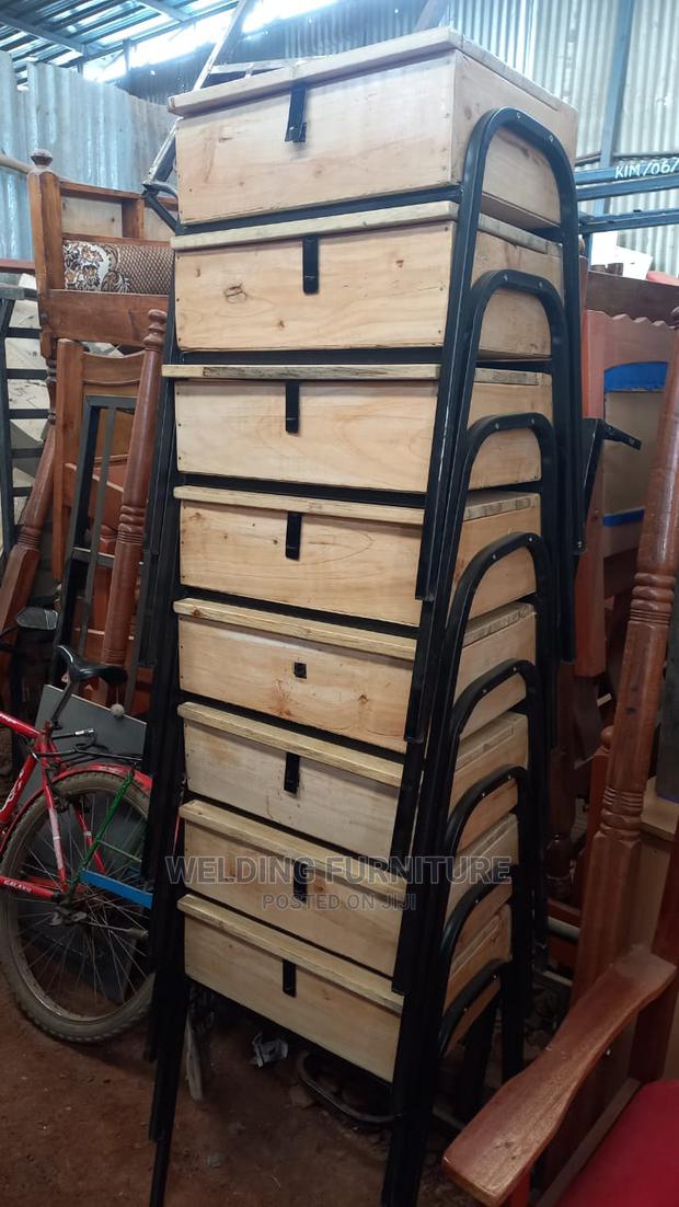 Lockers and Chairs