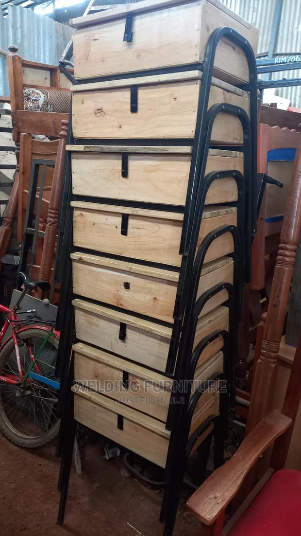 Lockers and Chairs