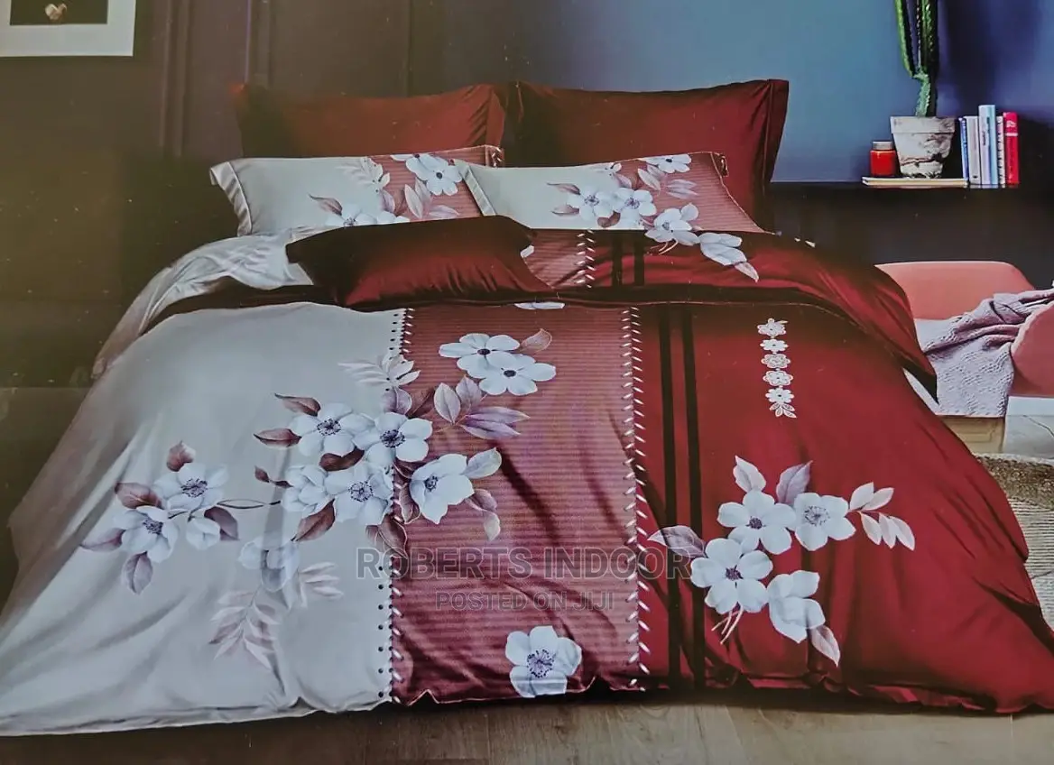 Blended Maroon 6*6 Duvet