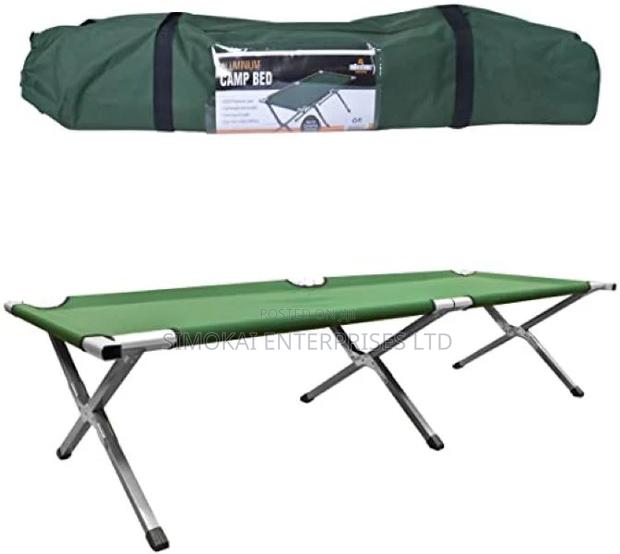 Aluminium Portable Folding Camping Tent Cot - main view