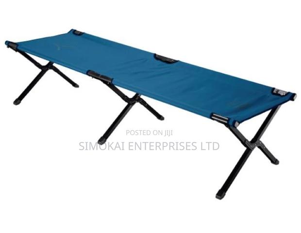 Aluminium Portable Folding Camping Bed With Bag - main view