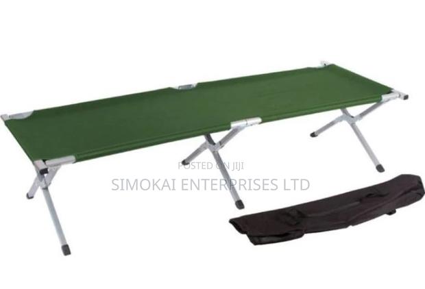 Easy to Carry Portable Folding Camping Bed - main view