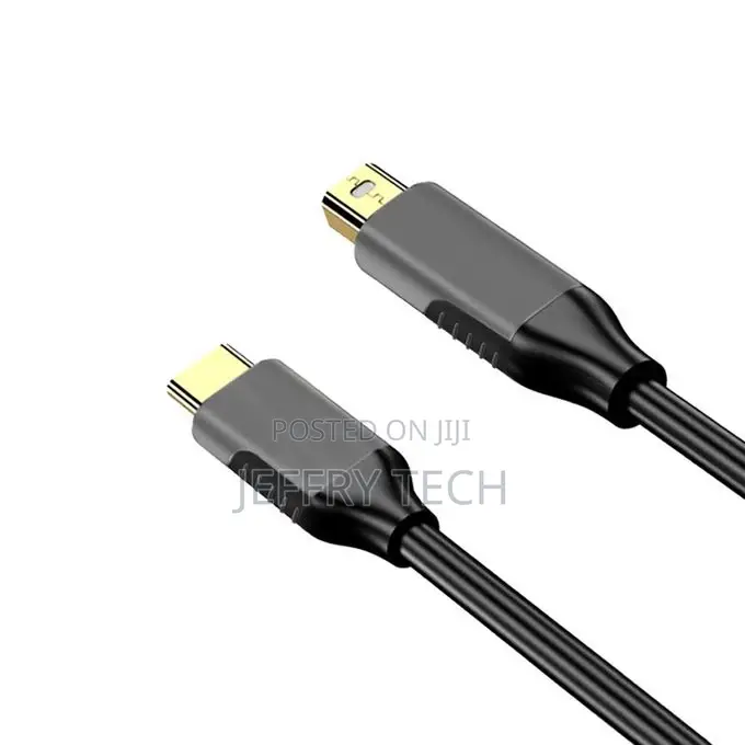 USB to Mini Displayport Able 6ft USB Type Thunderbolt 3 to M