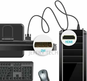 1080P DVI Male to HDMI Male Connector Adapter Converter PC D