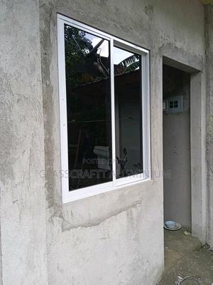 Black Glass Window Panels - thumbnail 2