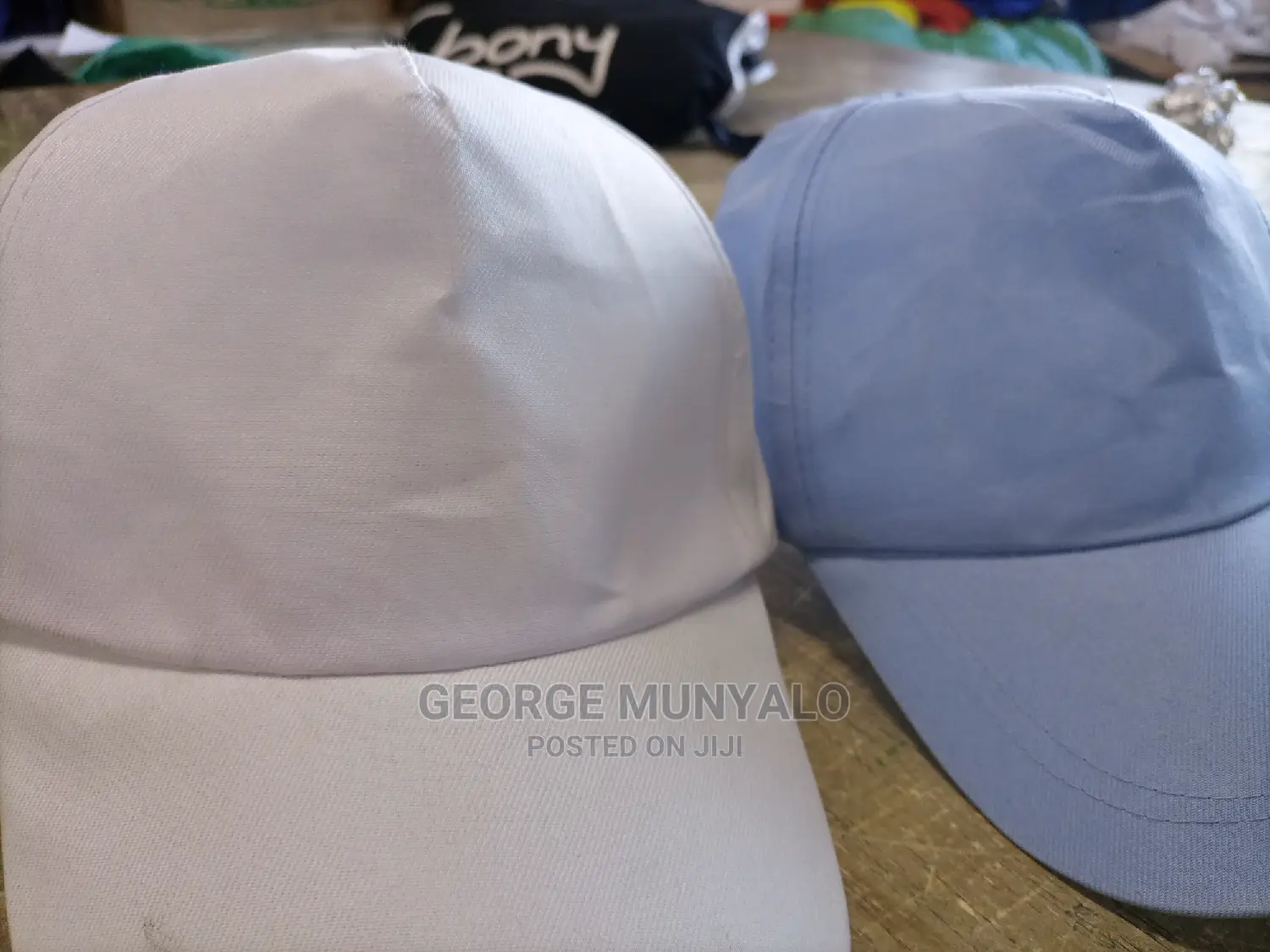 Light Material Plain Caps