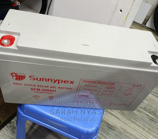 Long Lasting 200ah Sunpex Battery Restocked - main view