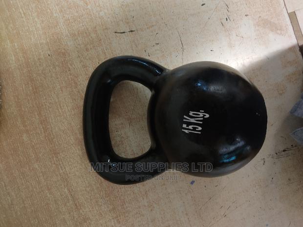 Sparo Exercise Kettle Bell Weights 15kg - main view