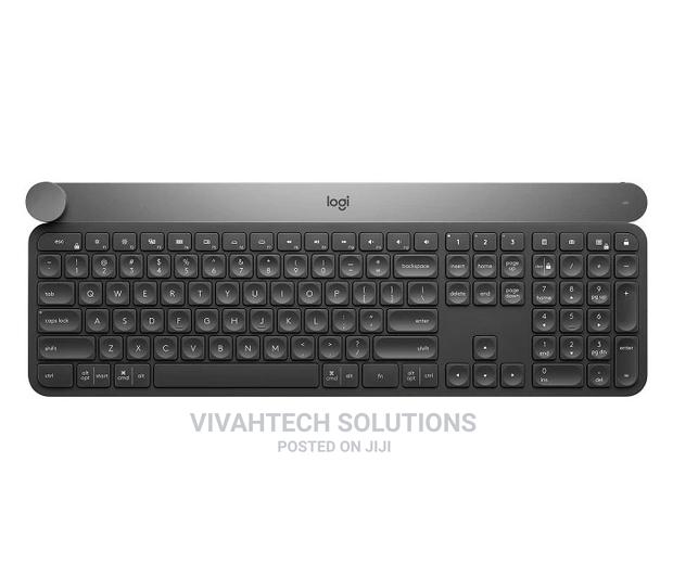 Logitech Craft Advanced Keyboard With Creative Input Dial - main view