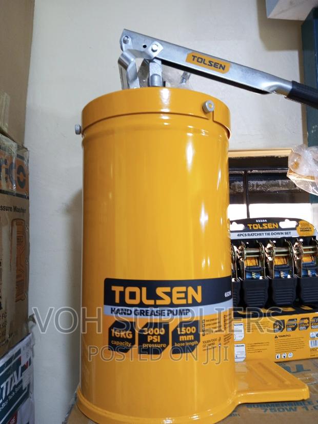 Manual Tolsen Grease Bucket - main view
