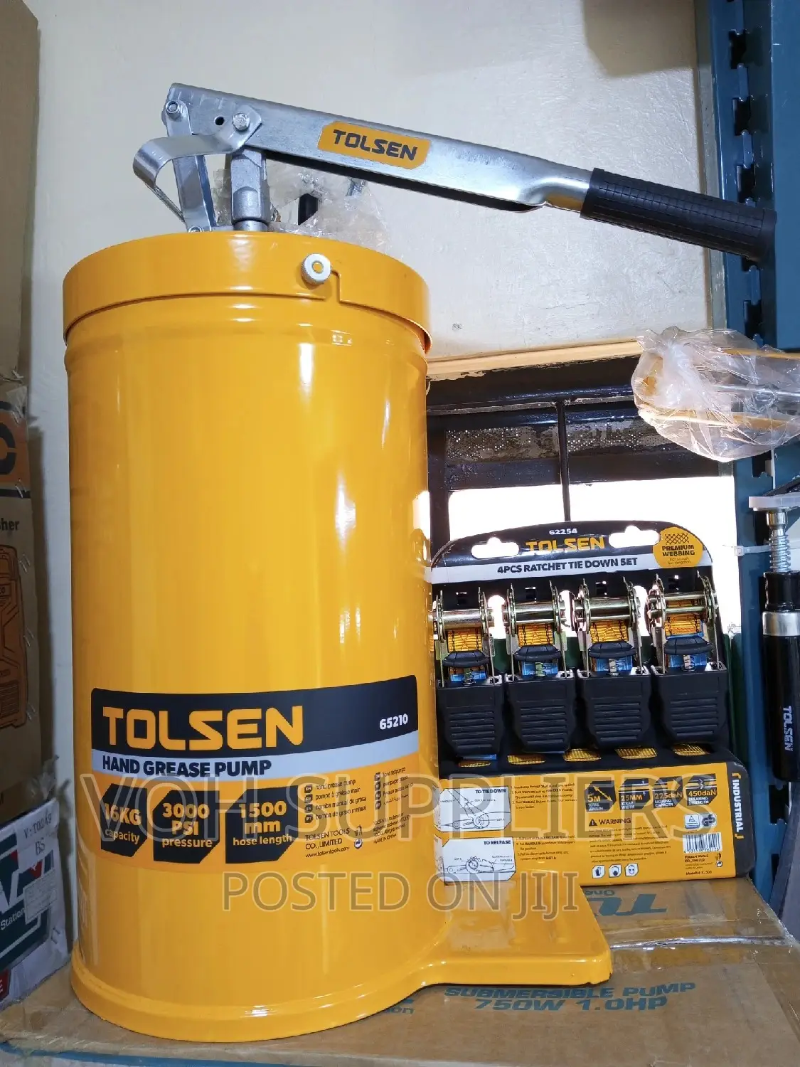 Manual Tolsen Grease Bucket
