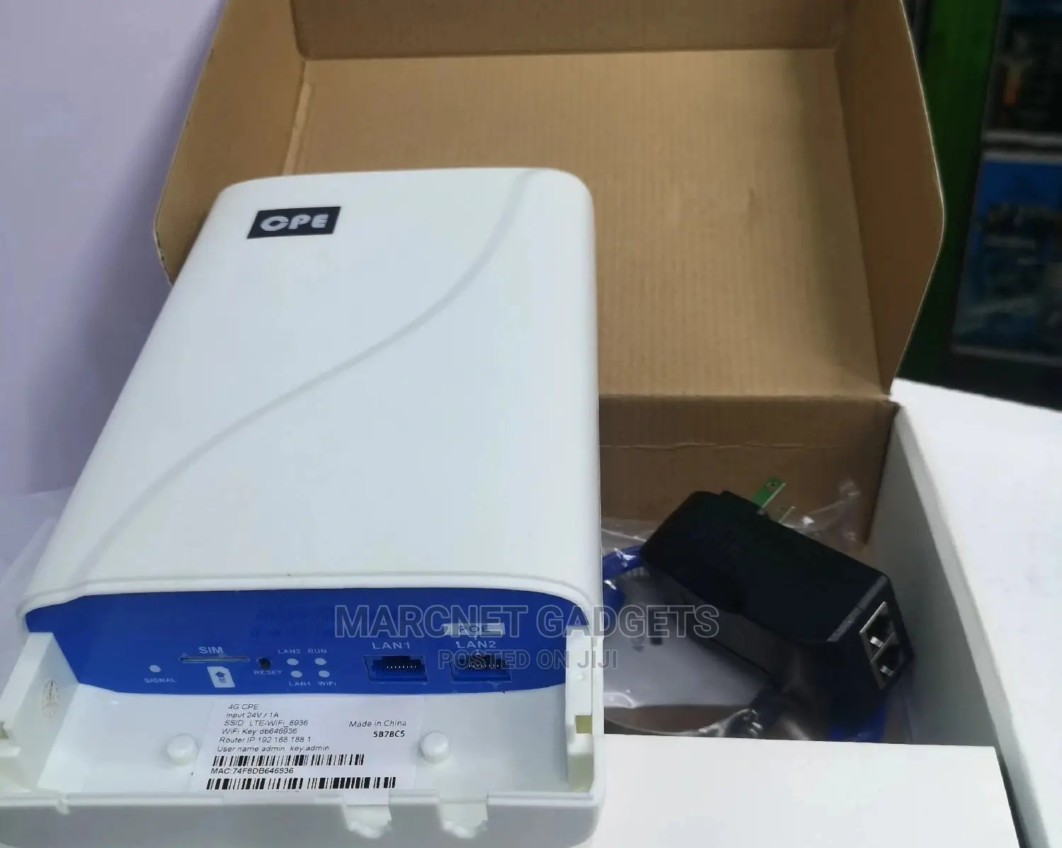 Outdoor Simcard Router With Poe Power