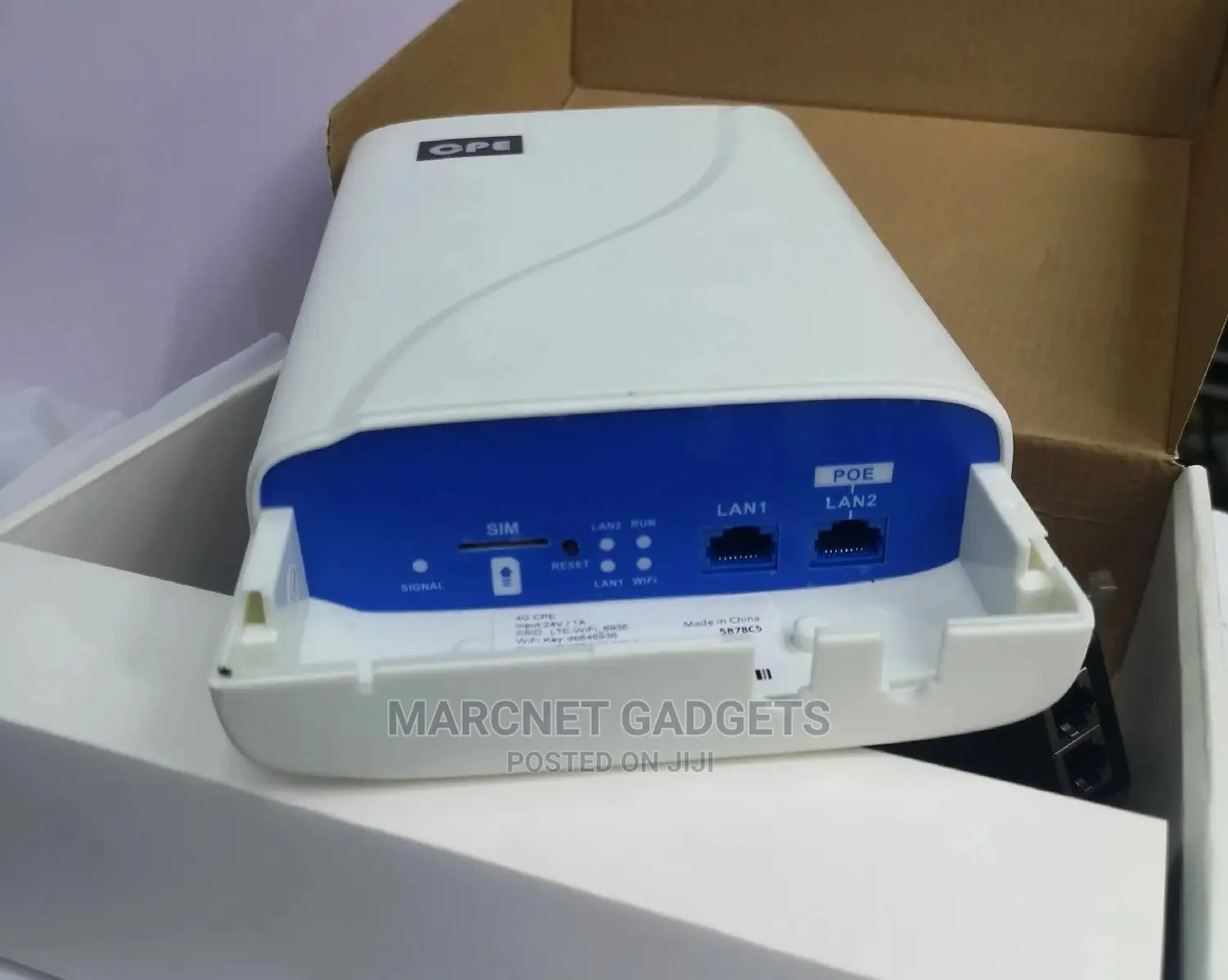 Outdoor Simcard Router With Poe Power