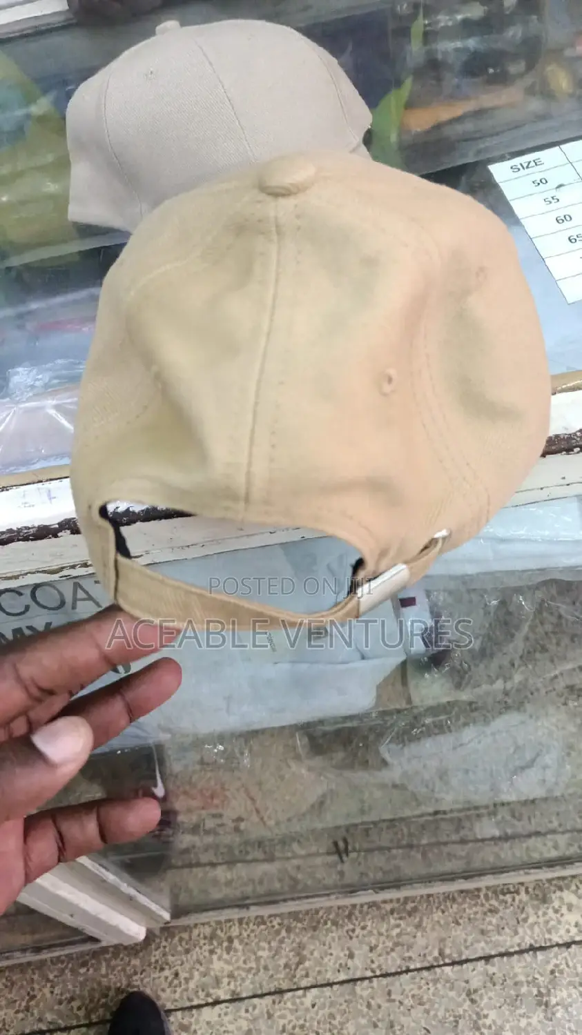 Beige Caps(Branded)