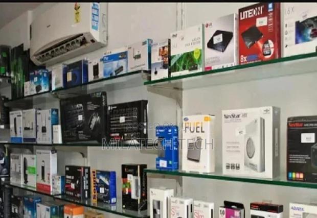 Advanced Electronic Shop POS Software - main view