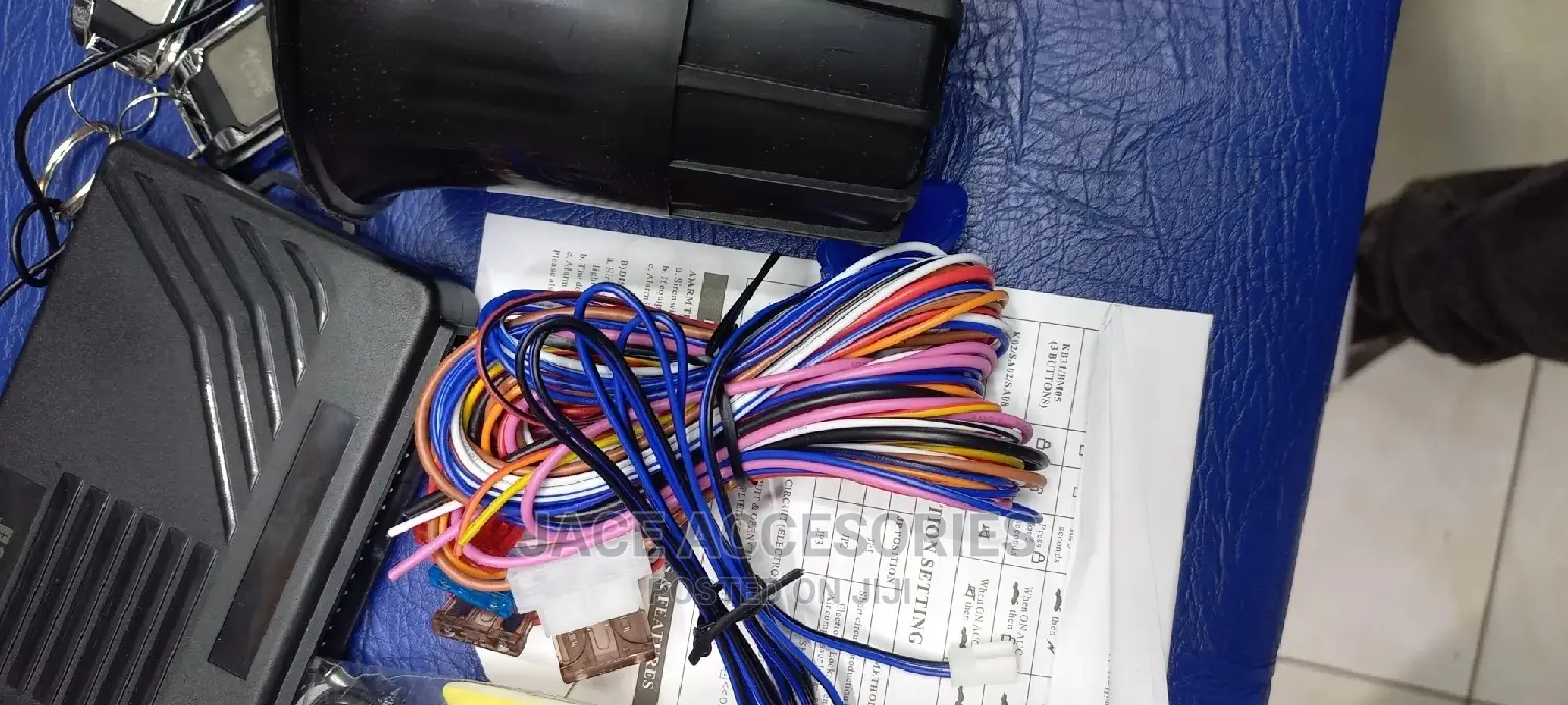 Afritech Car Alarm With Cutt Off