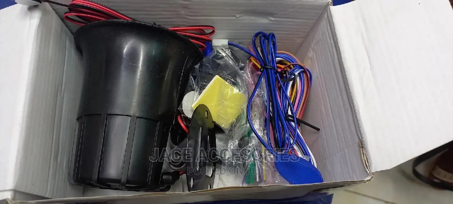 Afritech Car Alarm With Cutt Off