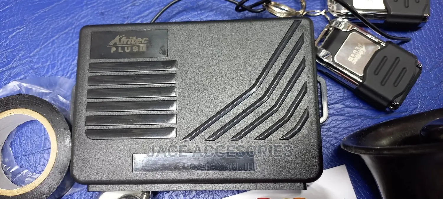 Afritech Car Alarm With Cutt Off