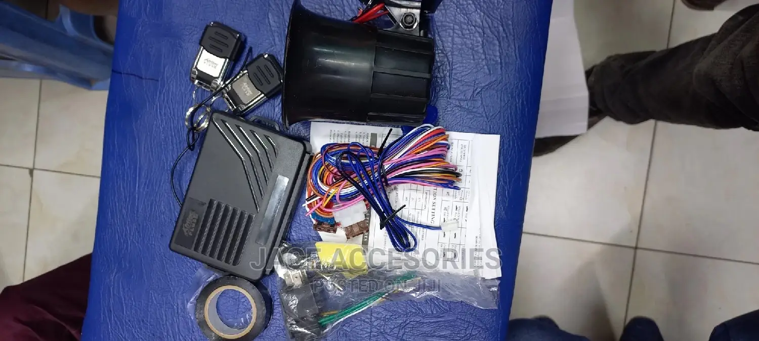 Afritech Car Alarm With Cutt Off