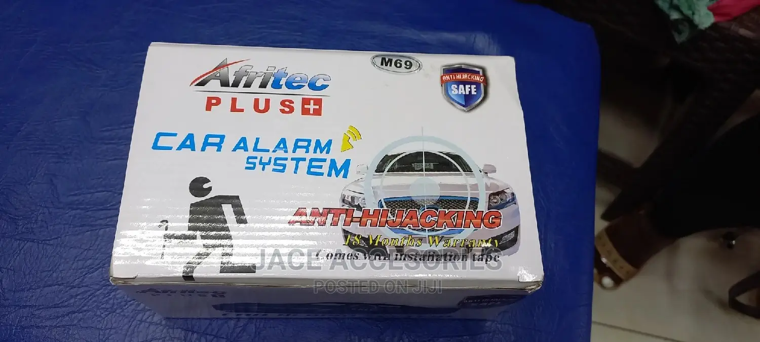 Afritech Car Alarm With Cutt Off