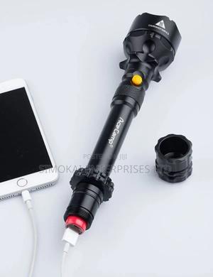 USB Rechargeable Portable 1000 Lumen Tactical Led Flashlight - thumbnail 2