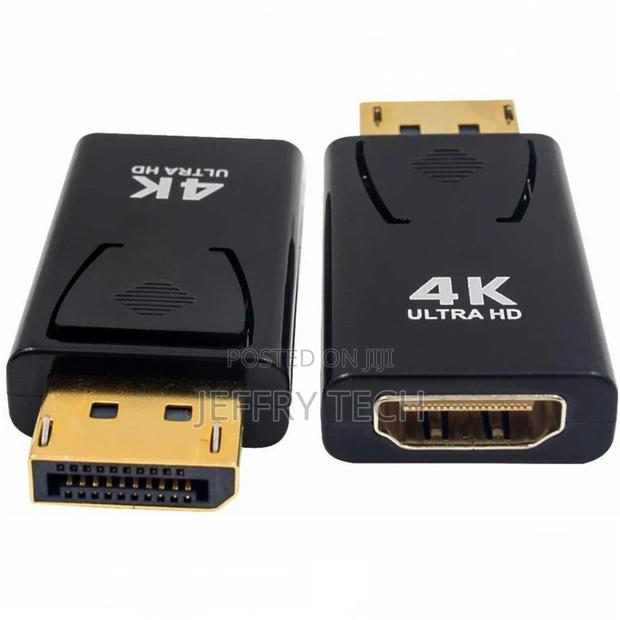 4K Ultra HD Gold Nickel Plated Standard Displayport Male DP