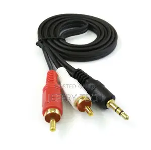 RCA Jack Audio Cables 3.5mm Male to Male 2RCA 3RCA AUX Cable