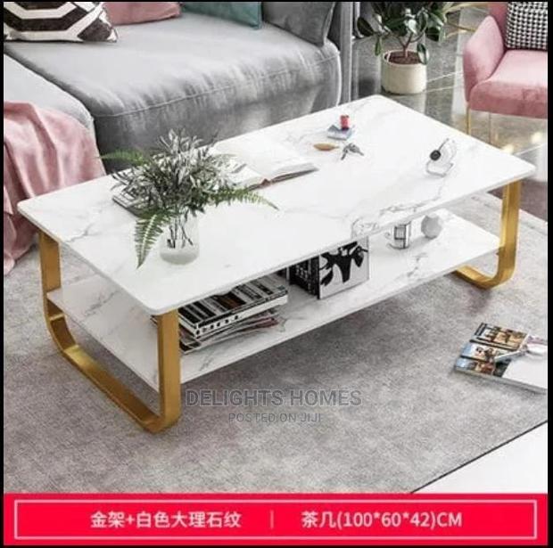 Modern Luxury Double Coffee Table - thumbnail 2