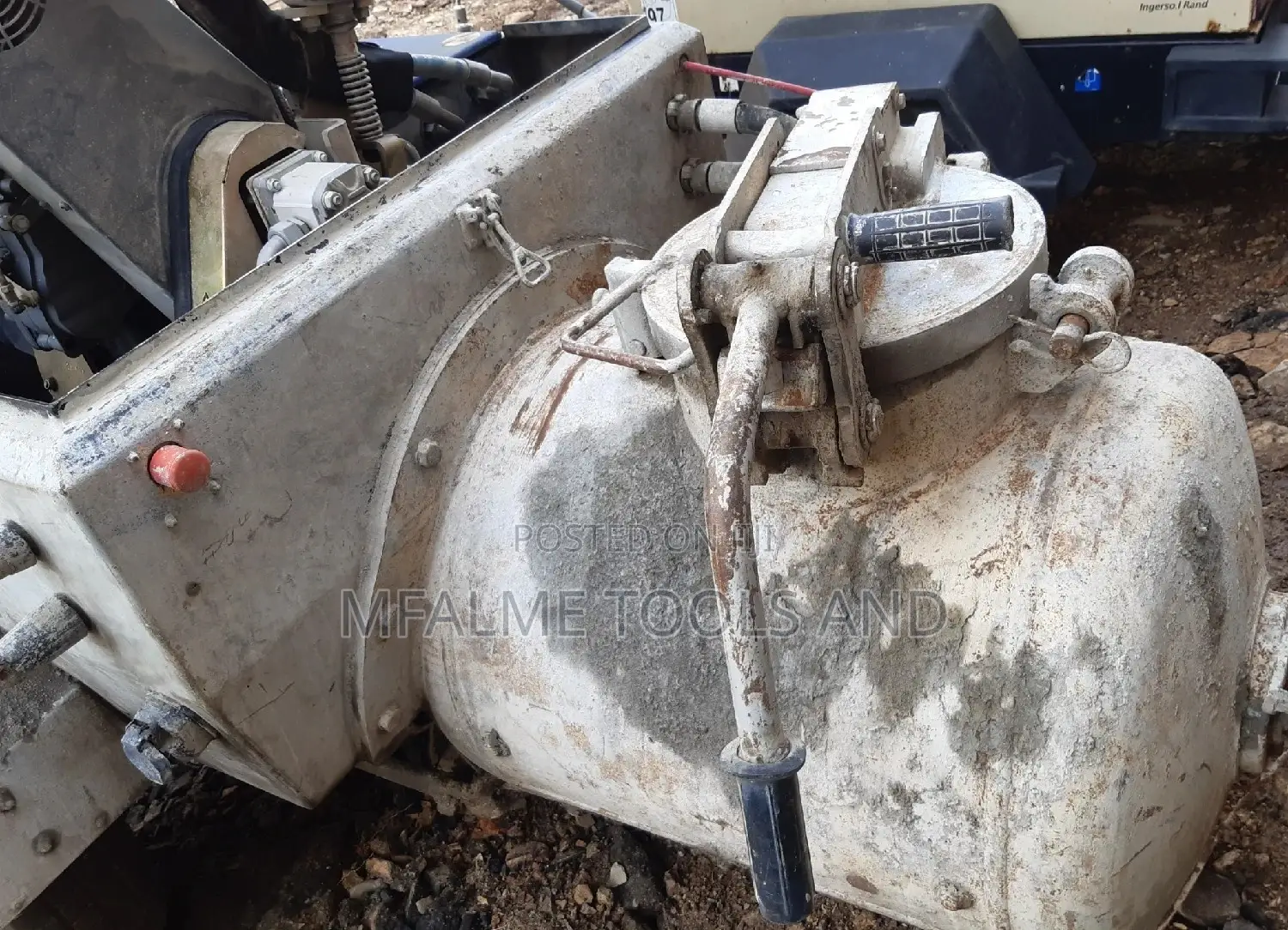 Concrete Mortar Screed Pump Alpha 3 Cylinder Engine - Ex-Uk